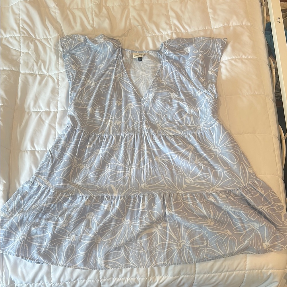 Universal Thread Baby Blue Cap Sleeve Dress